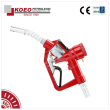 automatic shut off fuel diesel refueling nozzle with flowmeter